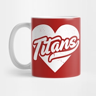 Vintage Titans School Spirit // High School Football Mascot // Go Titans Mug